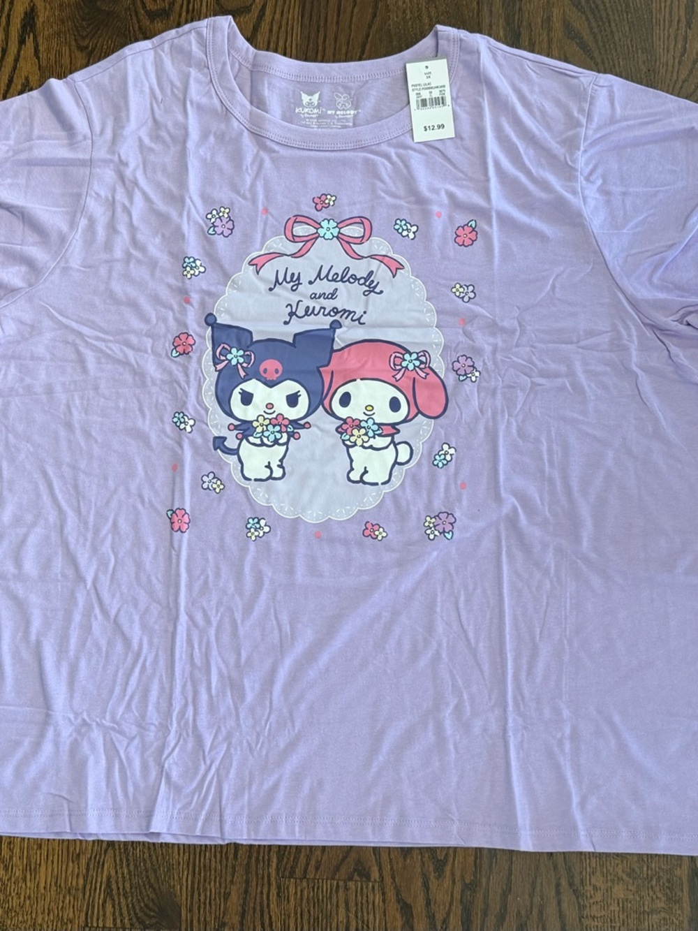 Sanrio Hello Kitty My Melody and Kuromi Graphic T-Shirt Women's Size 3X NEW